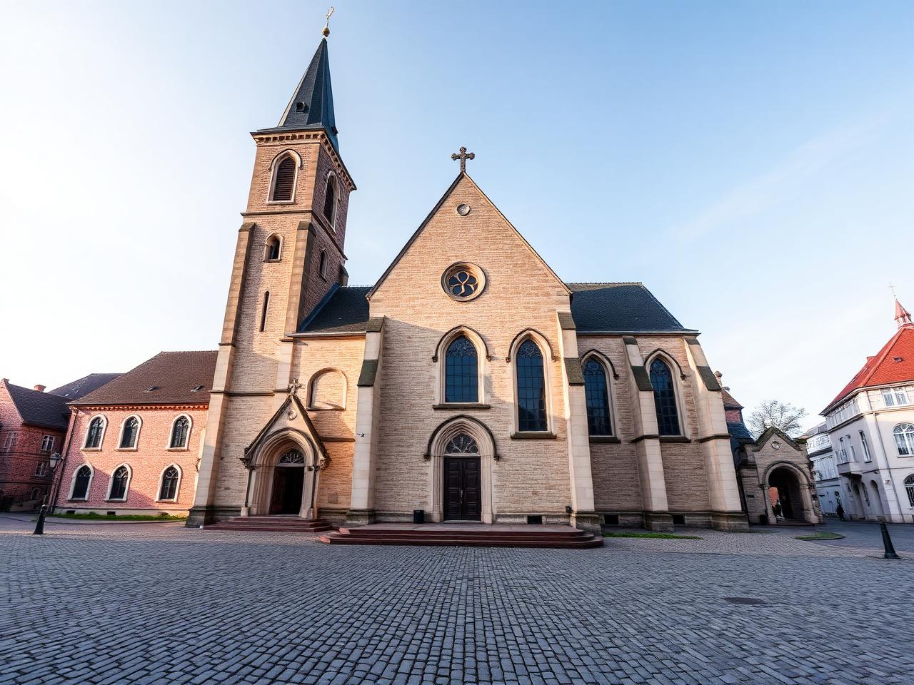 Fahrzeug am linken Rheinufer bei Neuss